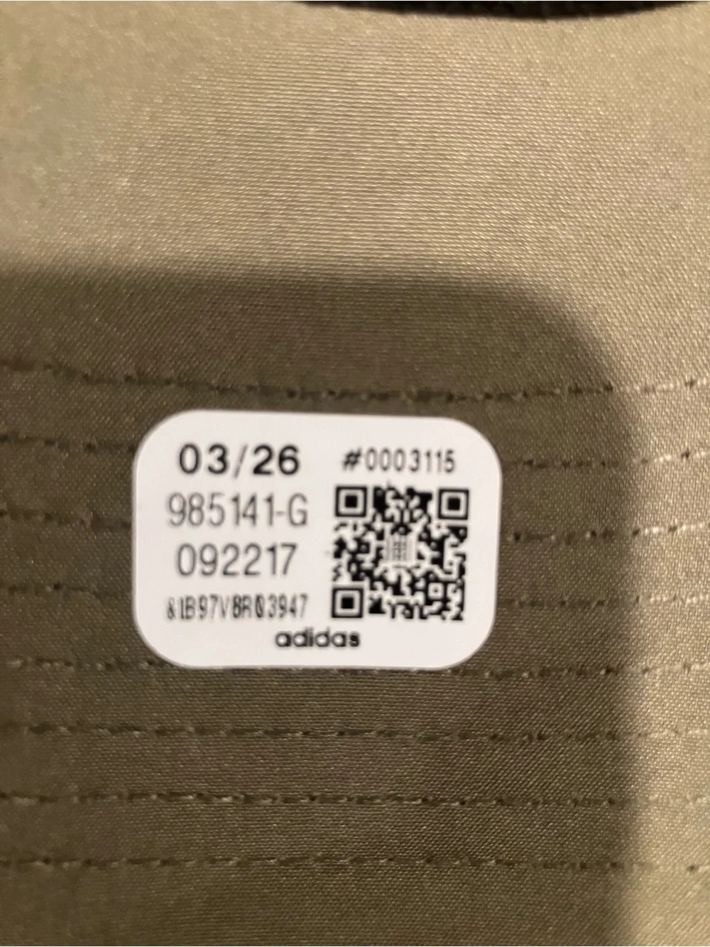 Adidas stretch fit hat